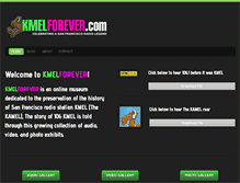 Tablet Screenshot of kmelforever.com